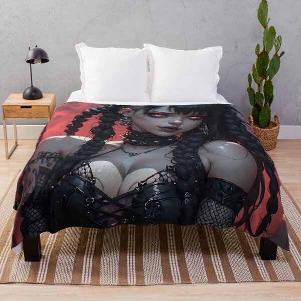 Item preview, Hot Halloween Anime Goth Girl Waifu 272 designed and sold by Your New Fixation.