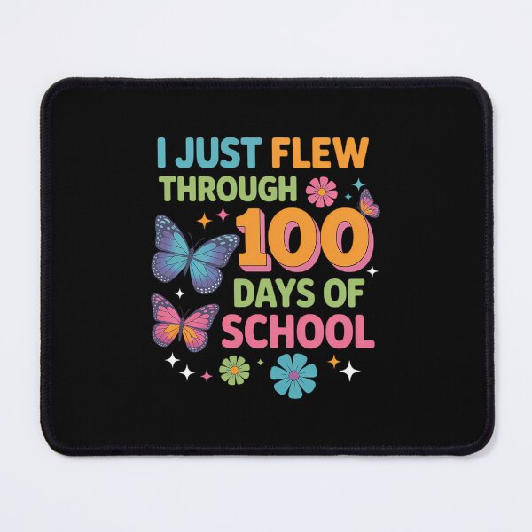 Item preview, I Just Flew Through 100 Days of School Butterfly designed and sold by SapfireStuArt.