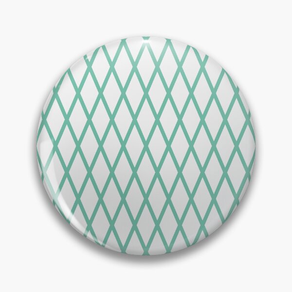 Item preview, White And Pastel Green Lattice Pattern designed and sold by pattern-archive.