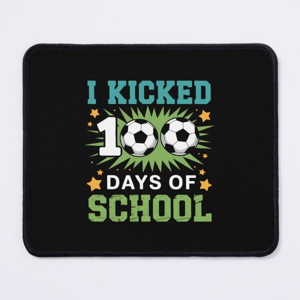 Item preview, I Kicked 100 Days Of School Soccer 100th Day School Boys designed and sold by SapfireStuArt.