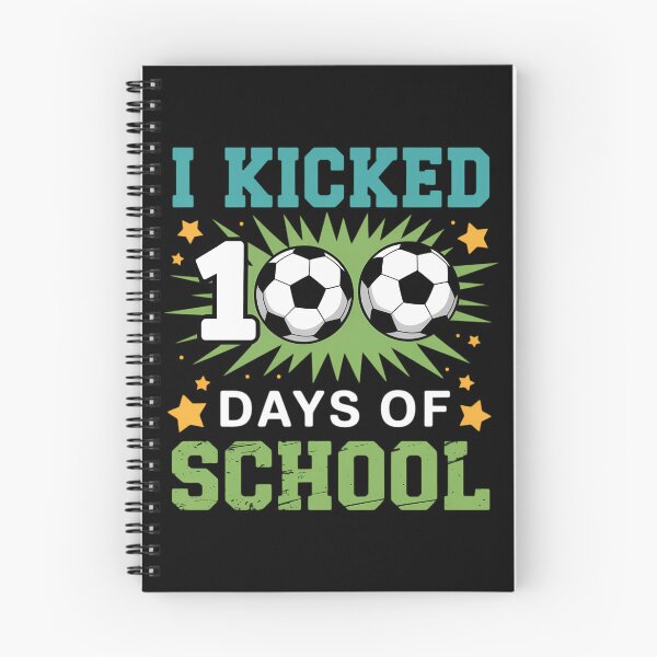 Item preview, I Kicked 100 Days Of School Soccer 100th Day School Boys designed and sold by SapfireStuArt.