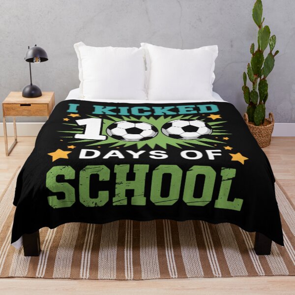 Item preview, I Kicked 100 Days Of School Soccer 100th Day School Boys designed and sold by SapfireStuArt.