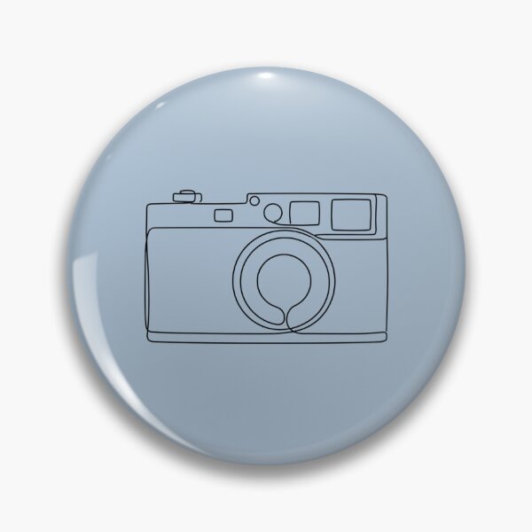 Item preview, Vintage Camera Continuous Line Drawing Art designed and sold by Opal Aura .