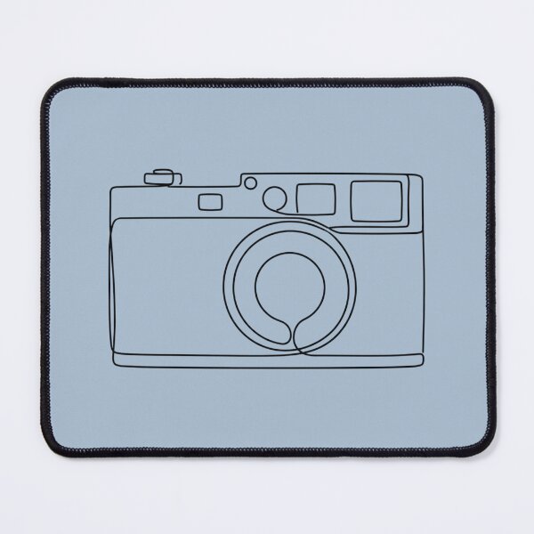 Item preview, Vintage Camera Continuous Line Drawing Art designed and sold by Opal Aura .
