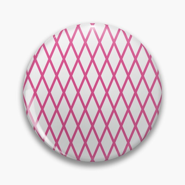 Item preview, White And Hot Pink Lattice Pattern designed and sold by pattern-archive.