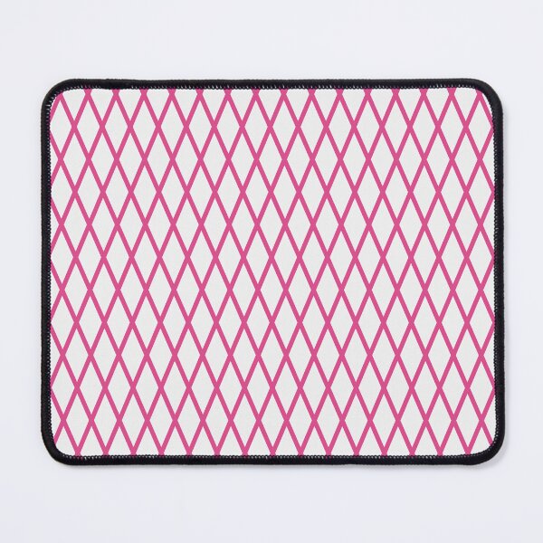 Item preview, White And Hot Pink Lattice Pattern designed and sold by pattern-archive.