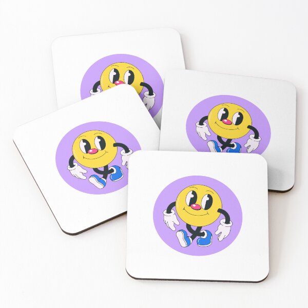 Item preview, Cute Retro Smiley Mascot Sticker Transparent Background designed and sold by NadDot.