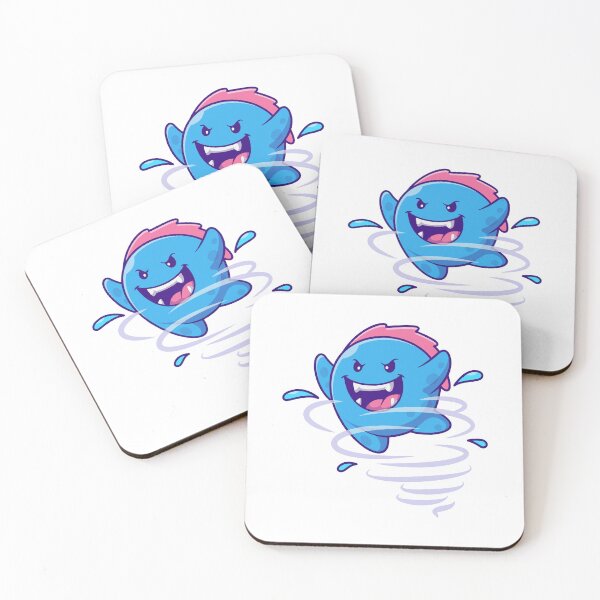 Item preview, Cute Blue Water Monster Tornado Cartoon designed and sold by Julieneilw.
