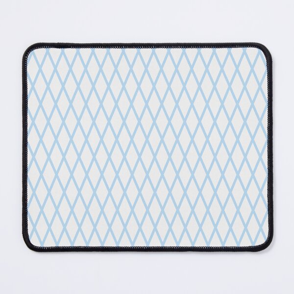 Item preview, White And Ice Blue Lattice Pattern designed and sold by pattern-archive.