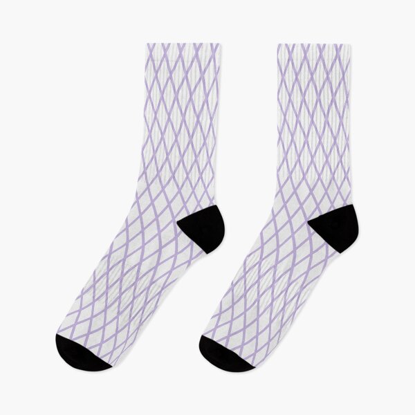 Item preview, White And Lavender Lattice Pattern designed and sold by pattern-archive.