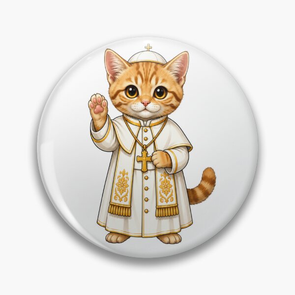 Item preview, Papa Meow Orange Cat Blessing designed and sold by Caradestrella.