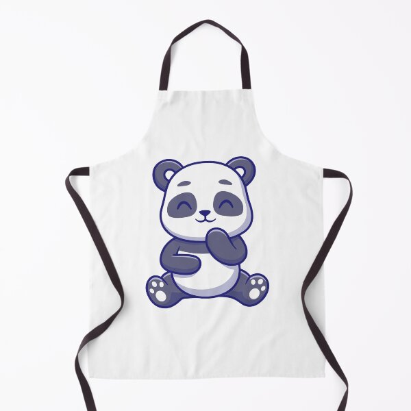 Item preview, Cute Shy Panda Bear Sitting Cartoon designed and sold by Julieneilw.