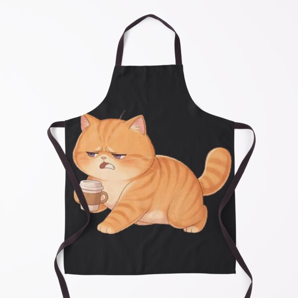Item preview, Annoyed Cat With Coffee Monday designed and sold by Moody Vibes Studio.