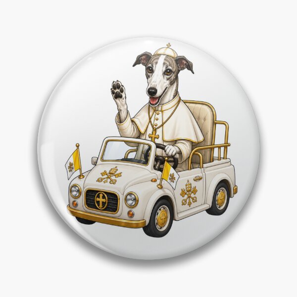 Item preview, Pope Greyhound in Popemobile designed and sold by Caradestrella.