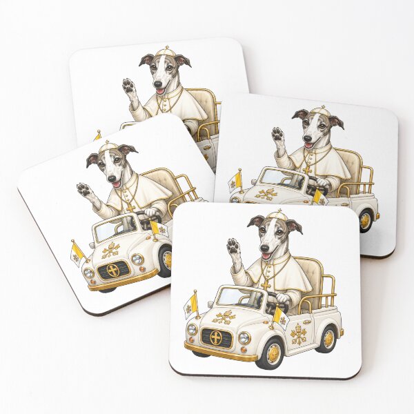 Item preview, Pope Greyhound in Popemobile designed and sold by Caradestrella.