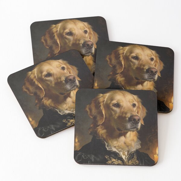 Item preview, Golden Retriever Aristocrat Portrait designed and sold by VelarisMoon.