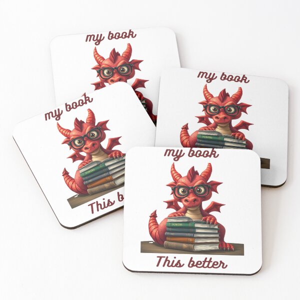 Item preview, Book dragon meme designed and sold by ODD Creative.