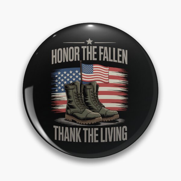 Item preview, Honor The Fallen Thank The Living American Flag designed and sold by SapfireStuArt.