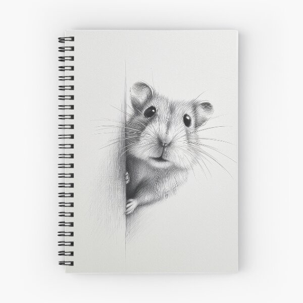 Item preview, Curious Roborovski dwarf hamster Peeking designed and sold by lautir.