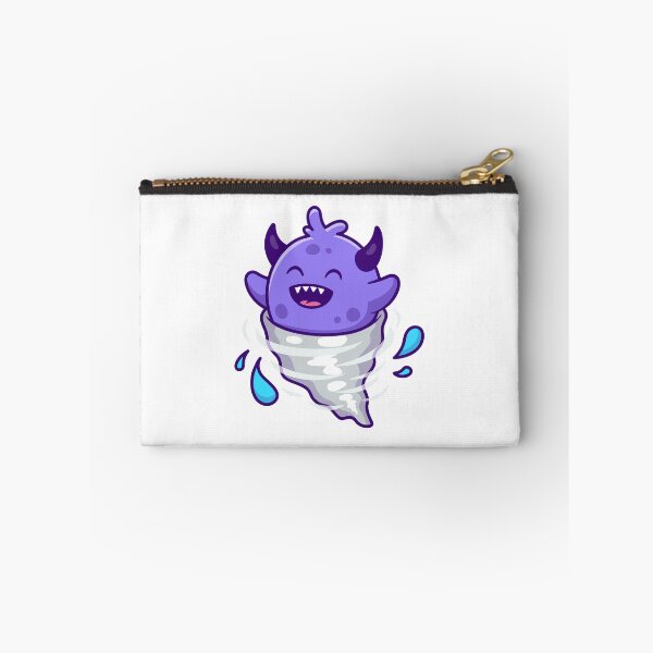 Item preview, Cute Purple Monster Tornado Water Splash Cartoon designed and sold by Julieneilw.