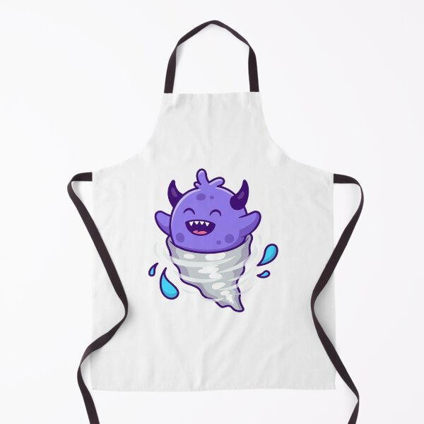 Item preview, Cute Purple Monster Tornado Water Splash Cartoon designed and sold by Julieneilw.