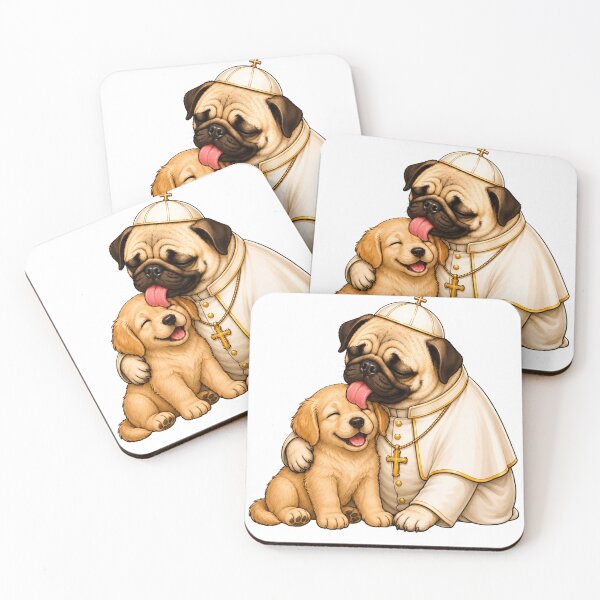 Item preview, A Dog Blessing with Papal Love designed and sold by Caradestrella.