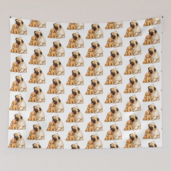 Item preview, A Dog Blessing with Papal Love designed and sold by Caradestrella.
