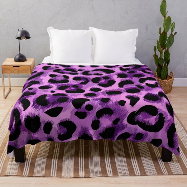 Item preview, Purple Leopard Print Wild Animal Pattern designed and sold by GrinGalore.