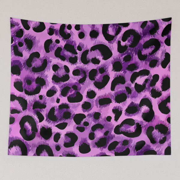 Item preview, Purple Leopard Print Wild Animal Pattern designed and sold by GrinGalore.