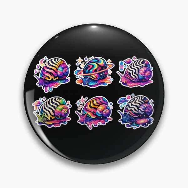 Item preview, Colorful Zebra Snail - aquarium  designed and sold by DamioPolArt.