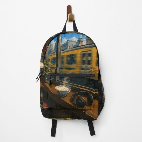 Item preview, Elevated Rail View - Japan Lofi Aesthetic designed and sold by bapupa.