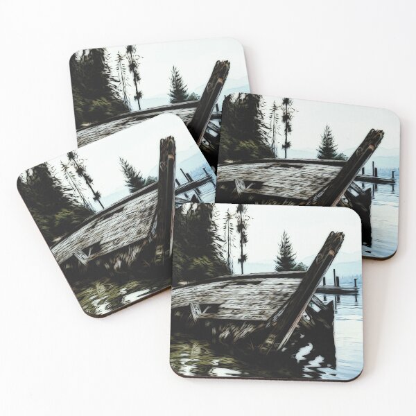 Item preview, Shipwreck Painting designed and sold by MisosMarket.