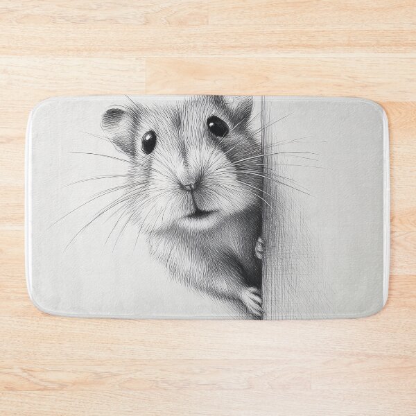 Item preview, Curious Peeking Roborovski dwarf hamster designed and sold by lautir.