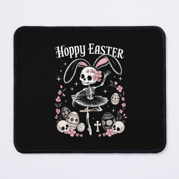 Item preview, Hoppy Easter Bunny Skeleton Dancing Spooky Easter Gothic designed and sold by SapfireStuArt.