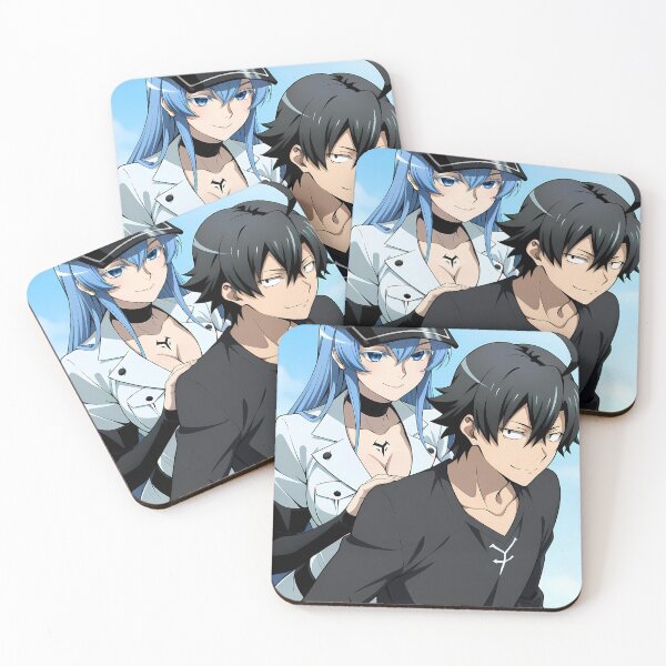 Item preview, Esdeath Akame Ga Kill Tatsumi Sky Duo Moment designed and sold by justnickthings.