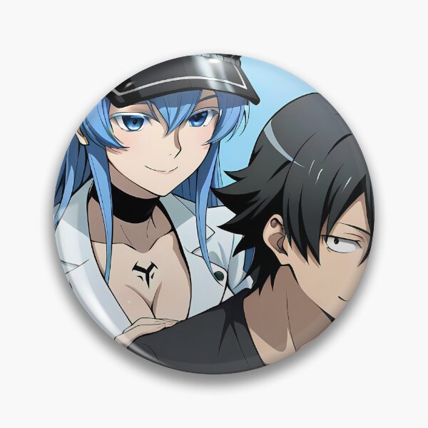 Artikelvorschau, Esdeath Akame Ga Kill Tatsumi Sky Duo Moment entworfen und verkauft von justnickthings.