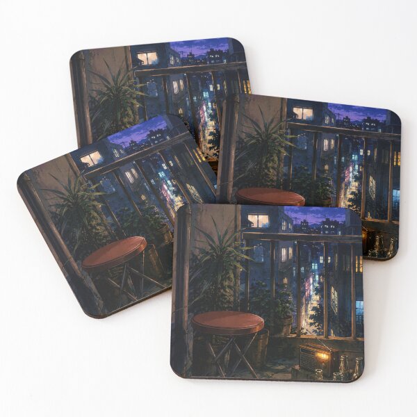 Item preview, Shinjuku Blue Hour - Japan Lofi Aesthetic designed and sold by bapupa.