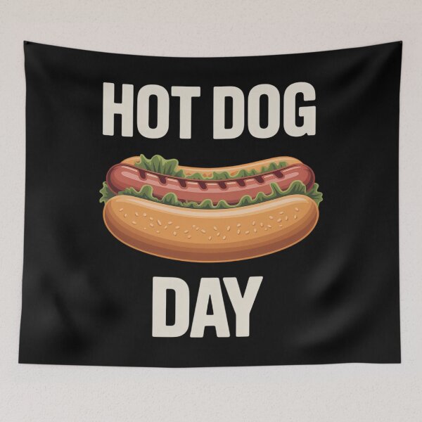 Aperçu de l'œuvre Journée du hot-dog créée et vendue par SapfireStuArt.