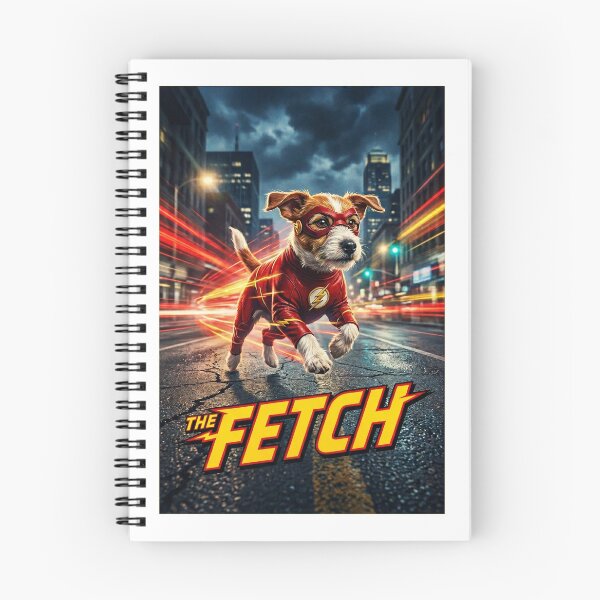 Item preview, The Fetch - Funny Dog Superhero Parody designed and sold by PupFiction26.