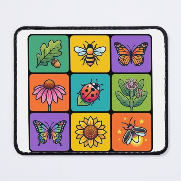 Item preview, Biodiversity is Beautiful Grid Art designed and sold by arkaicreative.