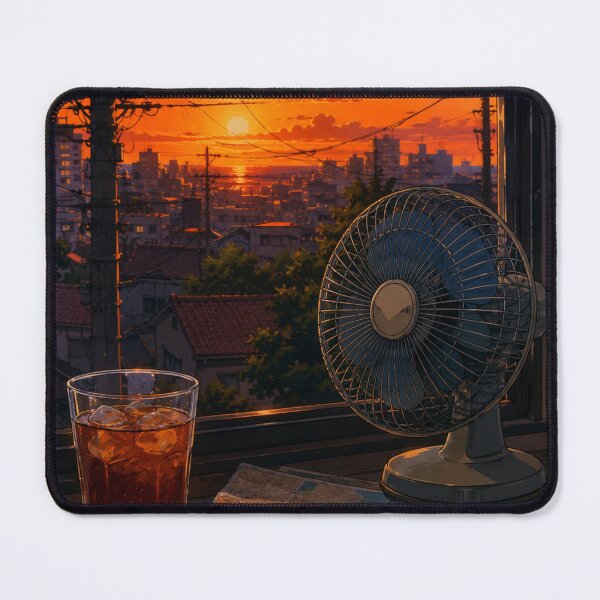 Item preview, Wired City Sunset - Japan Lofi Aesthetic designed and sold by bapupa.