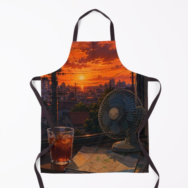 Item preview, Wired City Sunset - Japan Lofi Aesthetic designed and sold by bapupa.