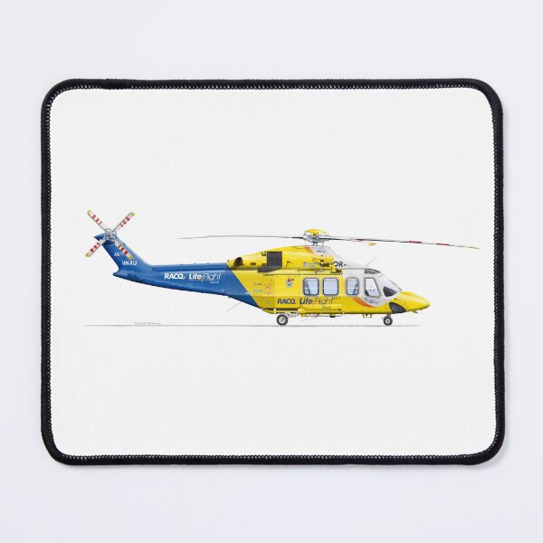 Artikelvorschau, AGUSTAWESTLAND AW139 VH-XIJ LIFEFLIGHT 2023 entworfen und verkauft von Grubby Fingers Aircraft Illustration.