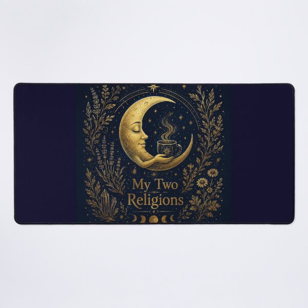 Item preview, Runs on Caffeine and Moonlight — Witchy Coffee Gift Sticker. designed and sold by irfanshikh.