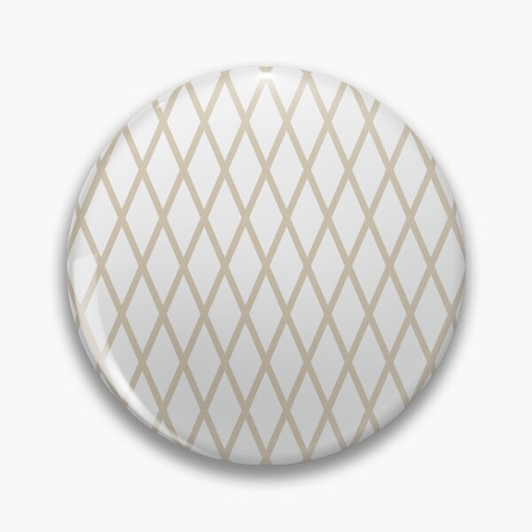 Item preview, White And Sand Lattice Pattern designed and sold by pattern-archive.