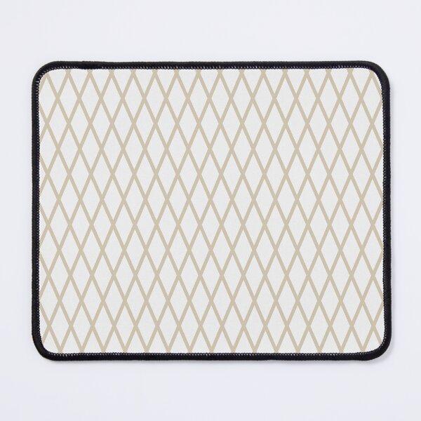 Item preview, White And Sand Lattice Pattern designed and sold by pattern-archive.
