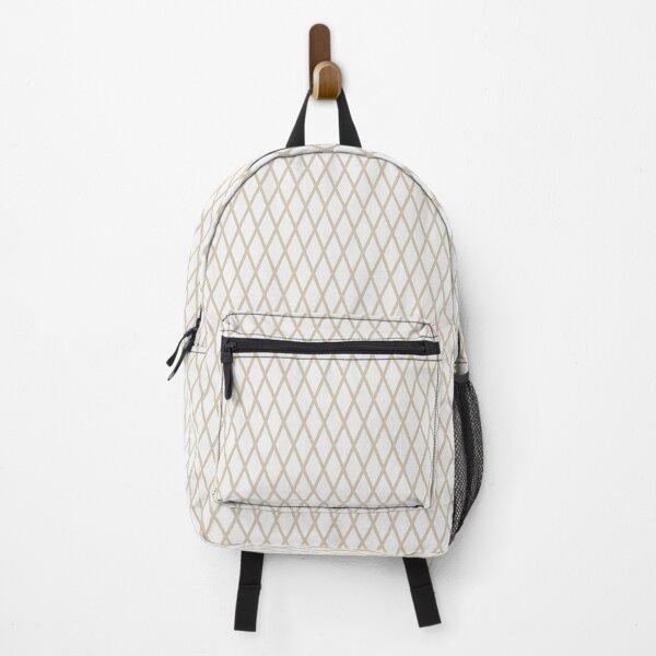 Item preview, White And Sand Lattice Pattern designed and sold by pattern-archive.