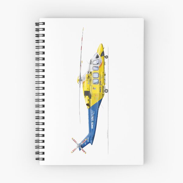 Artikelvorschau, AGUSTAWESTLAND AW139 VH-XIJ LIFEFLIGHT 2023 entworfen und verkauft von Grubby Fingers Aircraft Illustration.