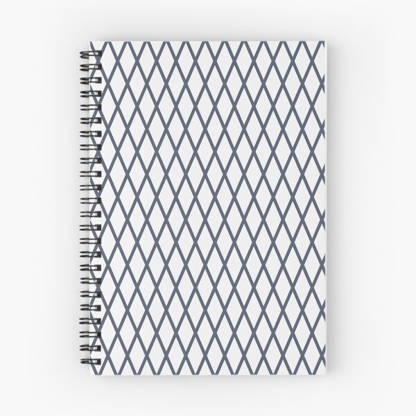 Item preview, White And Slate Lattice Pattern designed and sold by pattern-archive.