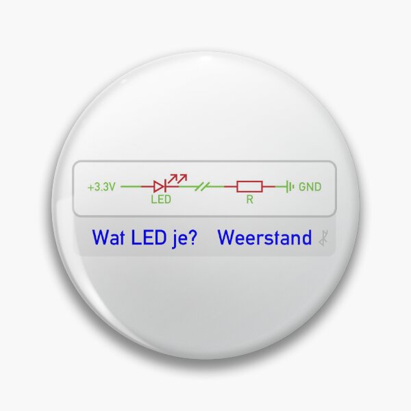 Item preview, Wat LED je? Weerstand - Technische woordgrap designed and sold by TotalKejas.